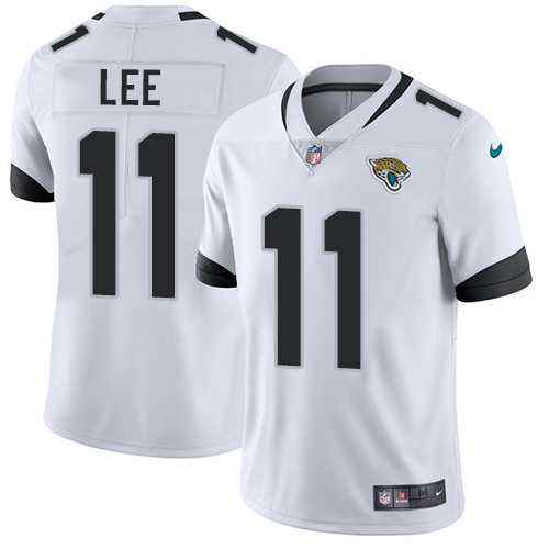Nike Jaguars #11 Marqise Lee White Men's Stitched NFL Vapor Untouchable Limited Jersey - Click Image to Close